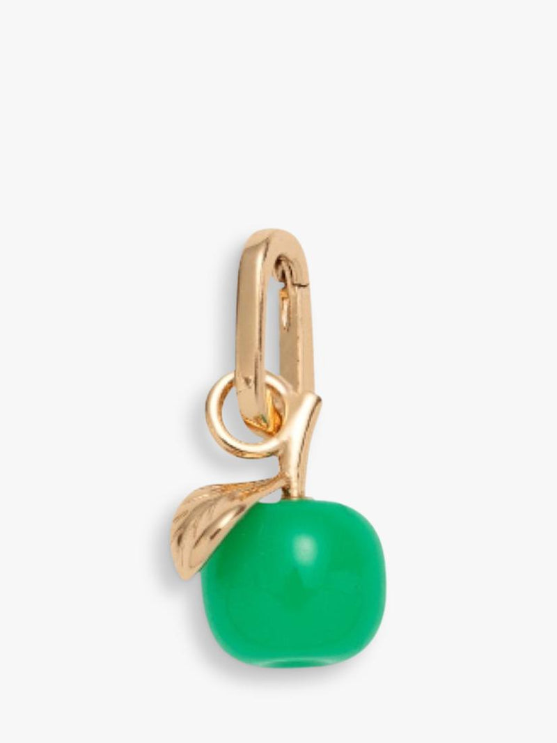 frkl. apple pendant charm in green and gold, UK version