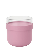 John Lewis Brabantia Make & Take Breakfast Bowl Lilac Pink 500ml- Buy online at McGrocer