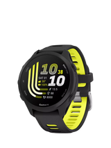John Lewis Garmin Forerunner 170 GPS Running Smartwatch, Black with Black/Amp Yellow Band- Buy online at McGrocer
