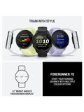 Garmin Forerunner 70 GPS running smartwatch black 42mm, UK version