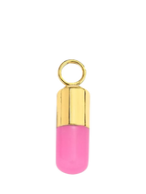 John Lewis frkl. Chill Pill Charm, Gold/Pink- Buy online at McGrocer
