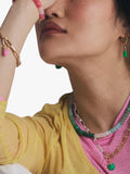 frkl. Chill Pill Charm gold pink - British product