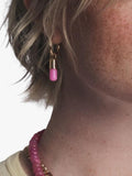 frkl. Chill Pill Charm gold pink - British product