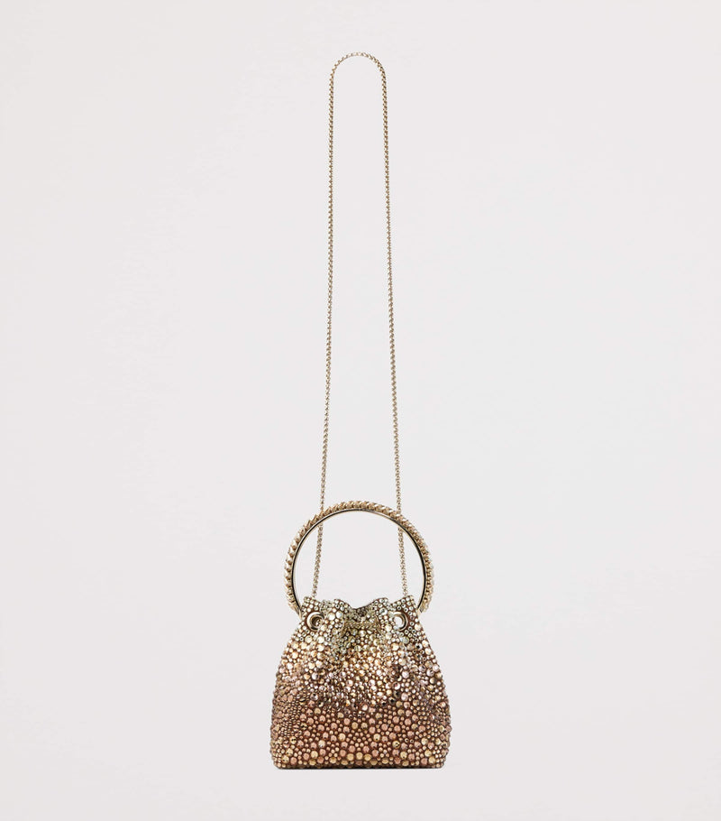 Jimmy Choo Bon Bon embellished top-handle bag, imported from the UK