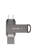 Lexar 128GB dual drive USB flash drive (British brand)