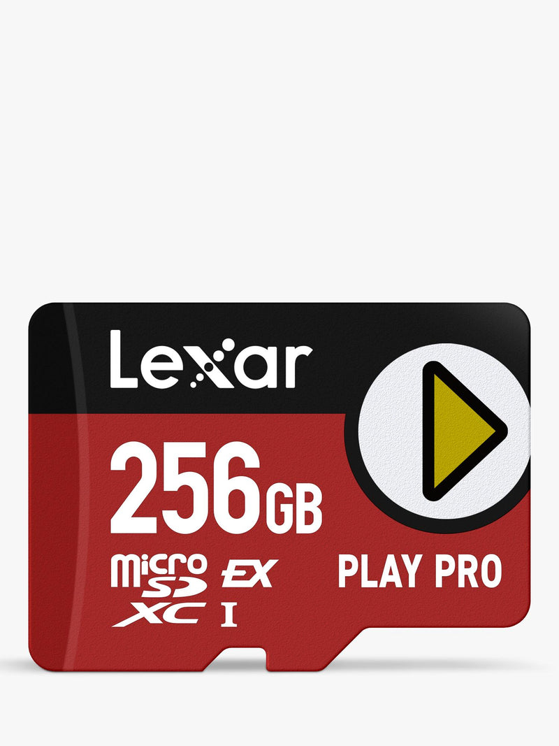 Lexar Play Pro MicroSDXC card 256GB - British product