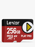 Lexar Play Pro MicroSDXC card 256GB - British product