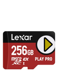 Lexar Play Pro MicroSDXC card 256GB - British product