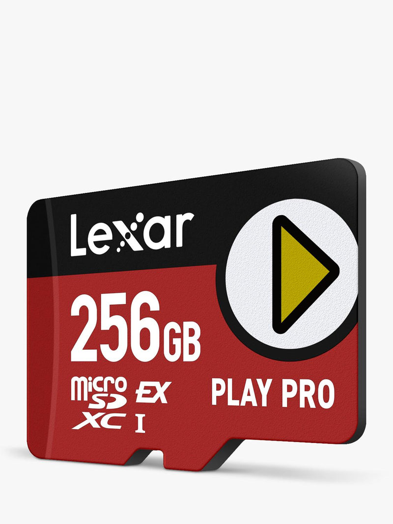 Lexar Play Pro MicroSDXC card 256GB - British product