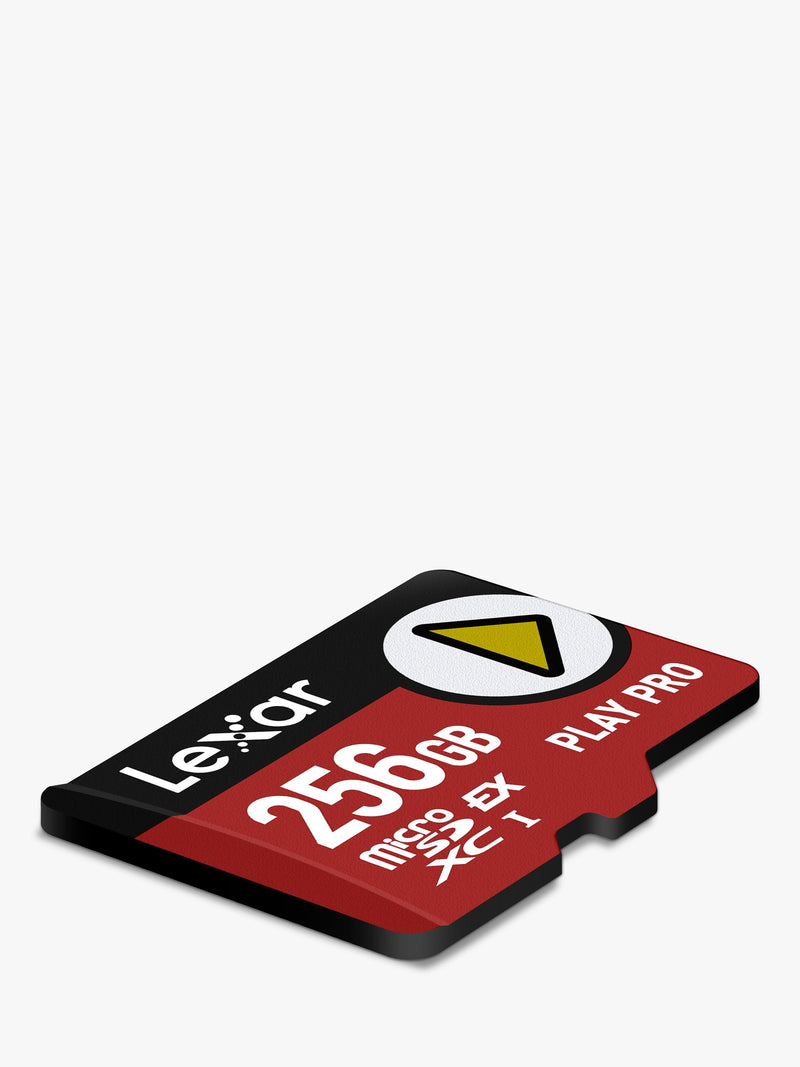 Lexar Play Pro MicroSDXC card 256GB - British product