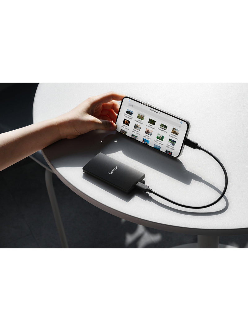 Lexar SL300 1TB portable SSD black - British product