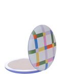 Kikkerland LED pocket mirror with adjustable lighting, imported from the UK