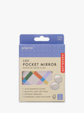 Kikkerland LED pocket mirror with adjustable lighting, imported from the UK