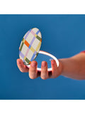 Kikkerland LED pocket mirror with adjustable lighting, imported from the UK