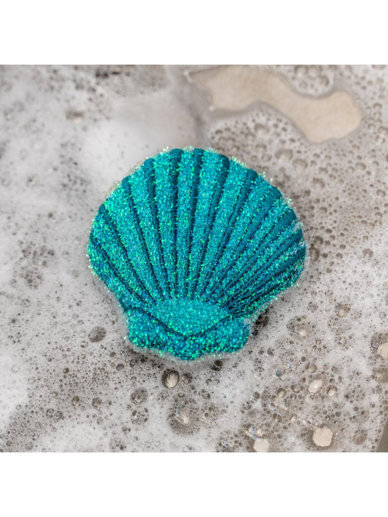 Kikkerland seashell scrub sponge pack of 2 - British product