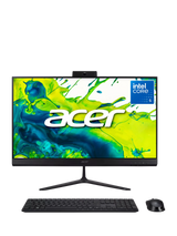 John Lewis Acer Aspire C24-B All-in-One Desktop PC, Intel Core 5 Processor, 8GB RAM, 512GB SSD, 23.8 Full HD, Black- Buy online at McGrocer