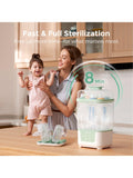 Momcozy compact bottle sterilizer and dryer multi - British product