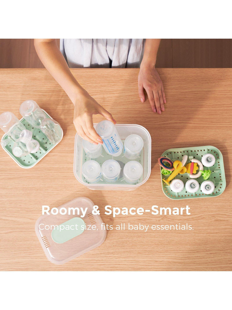 Momcozy compact bottle sterilizer and dryer multi - British product