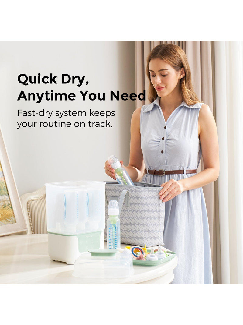 Momcozy compact bottle sterilizer and dryer multi - British product