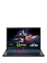 John Lewis Acer Nitro V15 Gaming Laptop, AMD Ryzen 5, 16GB RAM, 512GB SSD, RTX 5060, 15.6 Full HD, Black- Buy online at McGrocer