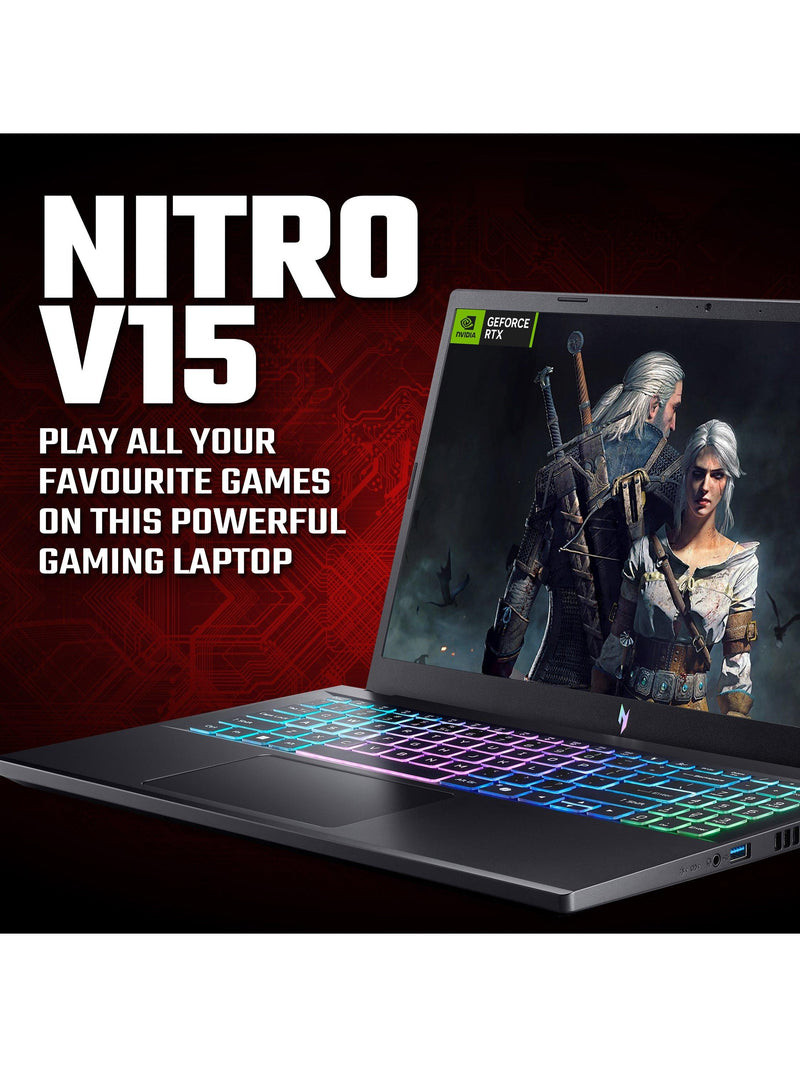 Acer Nitro V15 gaming laptop 15.6 inch, Ryzen 5, RTX 5060, UK version