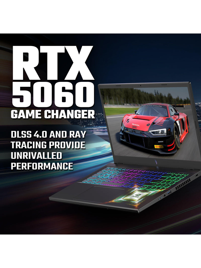 Acer Nitro V15 gaming laptop 15.6 inch, Ryzen 5, RTX 5060, UK version