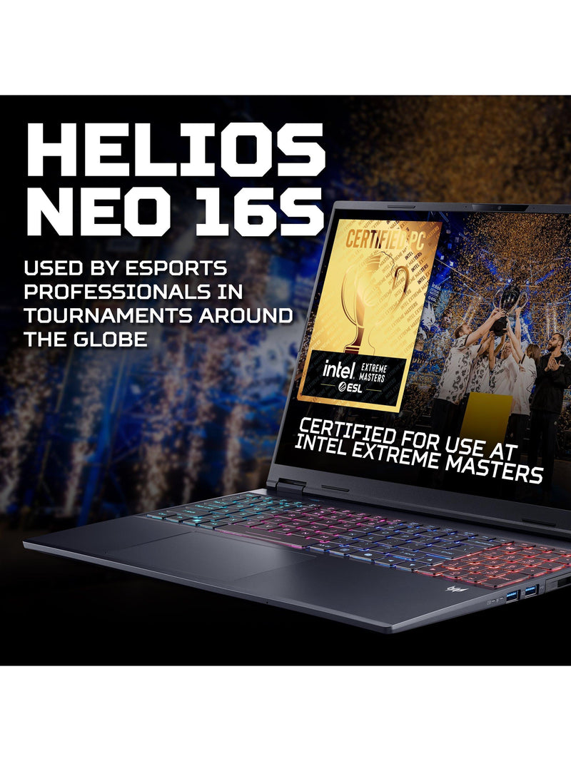 Acer Predator Helios Neo 16s gaming laptop 16 inch (British brand)