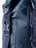 Red 30L waterproof roll top dry bag, British product