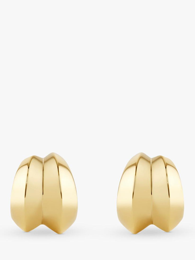 Dinny Hall double hoop earrings in gold vermeil, imported from the UK