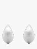 Dinny Hall puffy hoop earrings sterling silver, imported from the UK