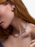 Dinny Hall Chariot Link necklace silver gold chain, UK version