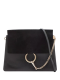 Chloé Faye shoulder bag black, UK version