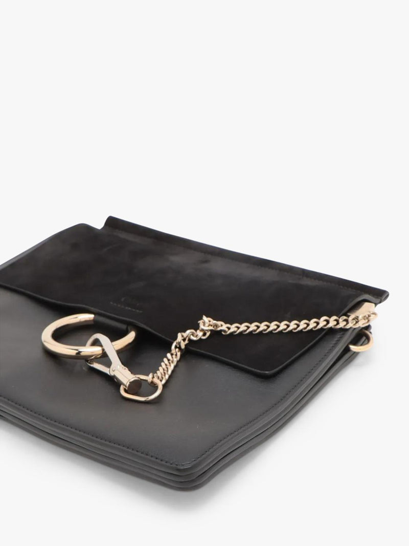 Chloé Faye shoulder bag black, UK version