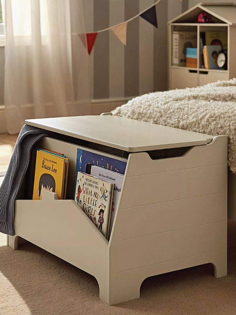 CuddleCo play house storage box white, UK version
