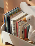 CuddleCo bear book storage in white, imported from the UK