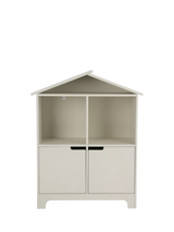 John Lewis CuddleCo Play House Bookcase White Children's Storage Bookcase 83x30x66.5cm- Buy online at McGrocer