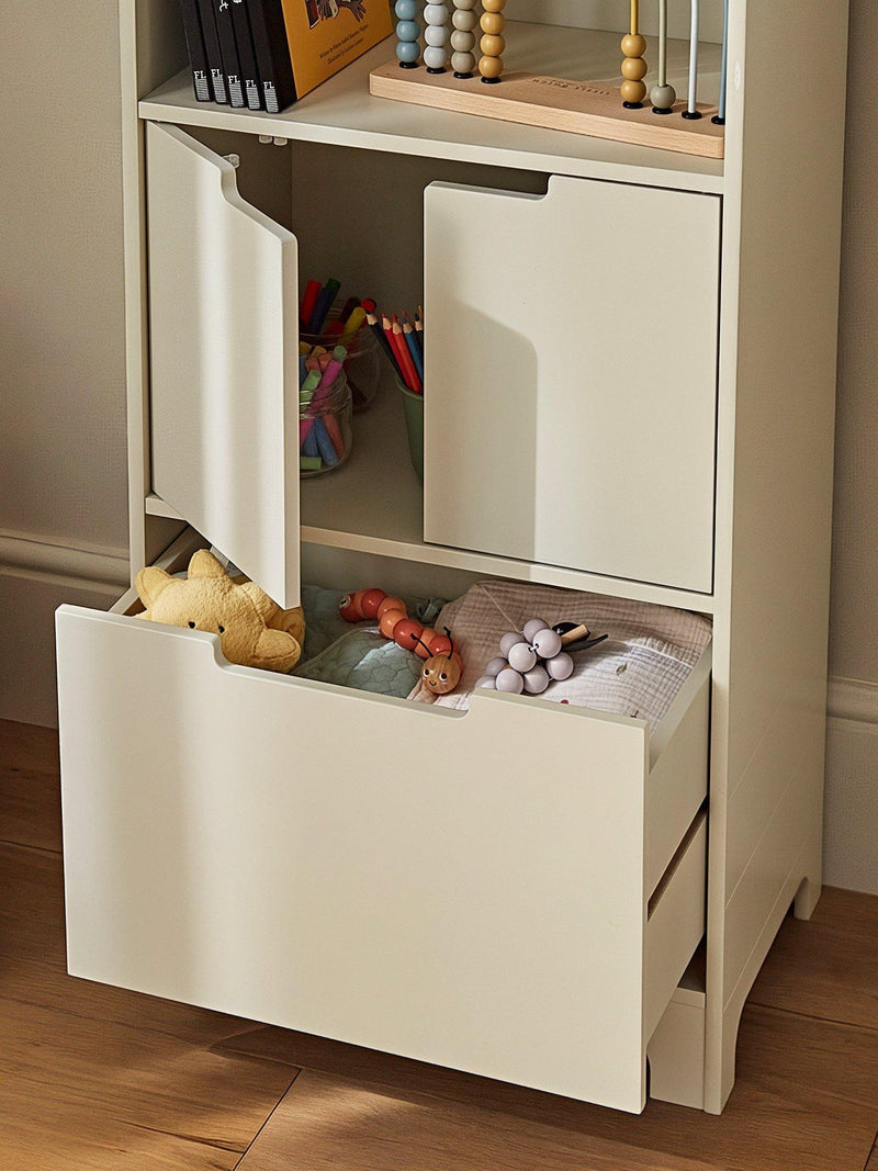 CuddleCo Play House bookcase white, imported from the UK