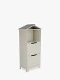 CuddleCo Play House Storage Unit in white, imported from the UK