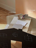 CuddleCo play table with benches white, UK version