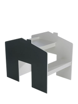 John Lewis CuddleCo Play House Desk with Bench, White- Buy online at McGrocer