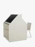 CuddleCo Play House activity desk and chair in white - British product