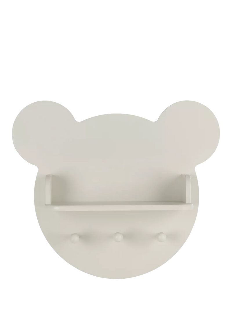CuddleCo bear shelf white, UK version