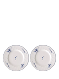 Villeroy & Boch blue white bread plates 18cm, imported from the UK
