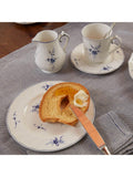 Villeroy & Boch blue white bread plates 18cm, imported from the UK