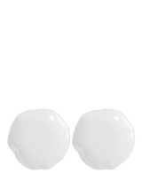 John Lewis Villeroy & Boch Pura Bone Porcelain Salad Plate, Set of 2, 15.5cm, White- Buy online at McGrocer