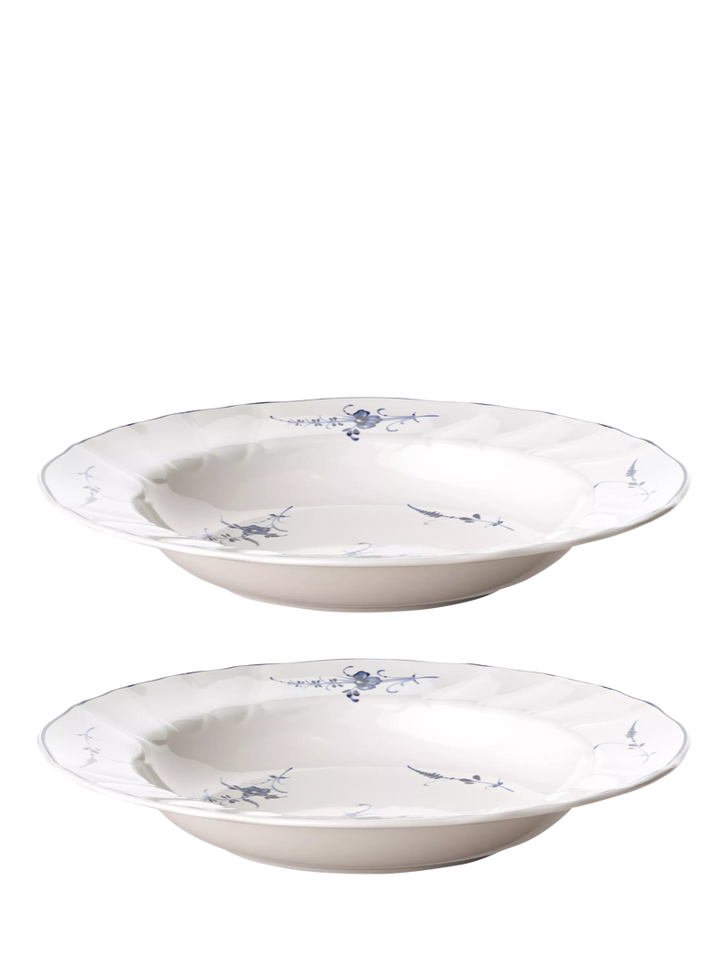 Villeroy & Boch porcelain pasta bowl set of 2 25cm - British product