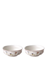 John Lewis Villeroy & Boch Petite Fleur Porcelain Cereal Bowls, Set of 2, 15cm, Multi- Buy online at McGrocer