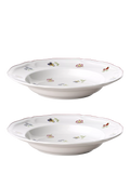 Villeroy & Boch Petite Fleur pasta bowls 25cm set of 2, imported from the UK