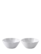 John Lewis Villeroy & Boch Pura Bone Porcelain Cereal Bowl, Set of 2, 23cm, White- Buy online at McGrocer