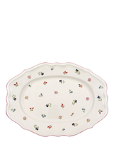 John Lewis Villeroy & Boch Petite Fleur Porcelain Large Oval Platter, 42.5cm- Buy online at McGrocer